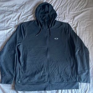 Black XXL Full zip Oakley Hoodie